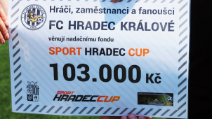Votroci podpořili Sport Hradec Cup částkou 103 tisíc korun