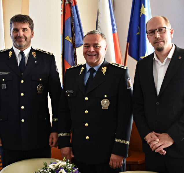 Hejtman přijal nového ředitele krajské policie