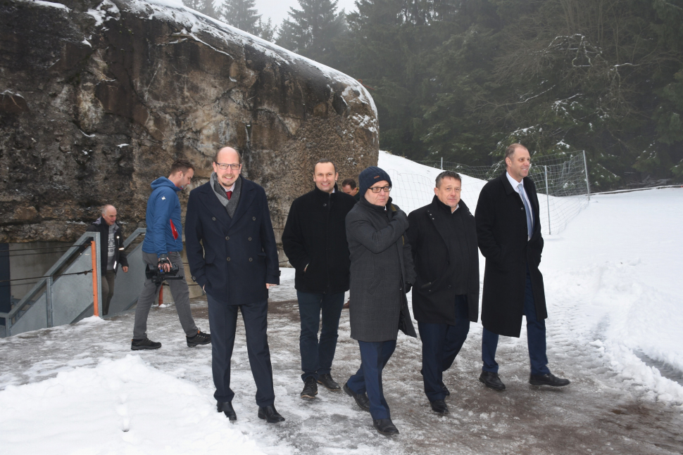 Ministr kultury si prohlédl pevnost Hanička